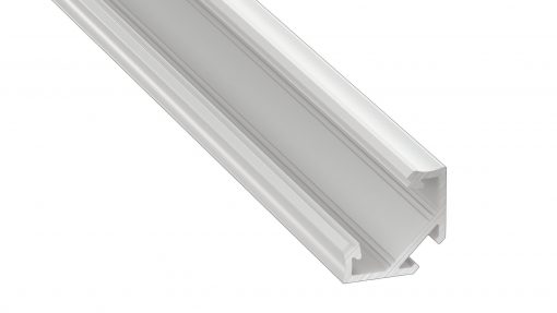 Profil C, Alu 16,6x16,6mm Vit